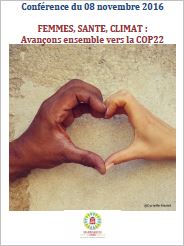 COP22 : Lancement d’un Livre Blanc sur « Femmes Santé et Climat ».