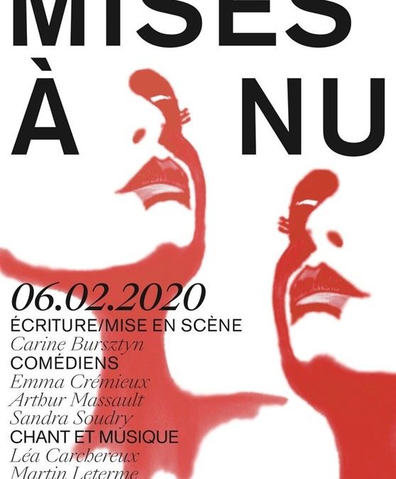 Soirée spectacle « Mises à Nu » Apollo Théâtre